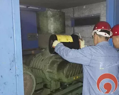 Careful Maintenance of Roots blower in Qingdao West Coast Water Company