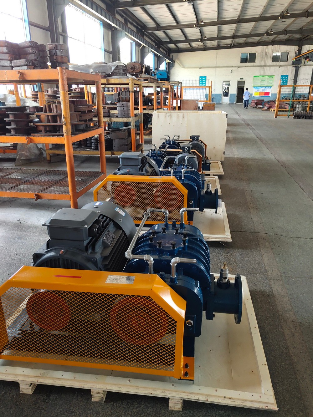 Roots Blower Delivery Process