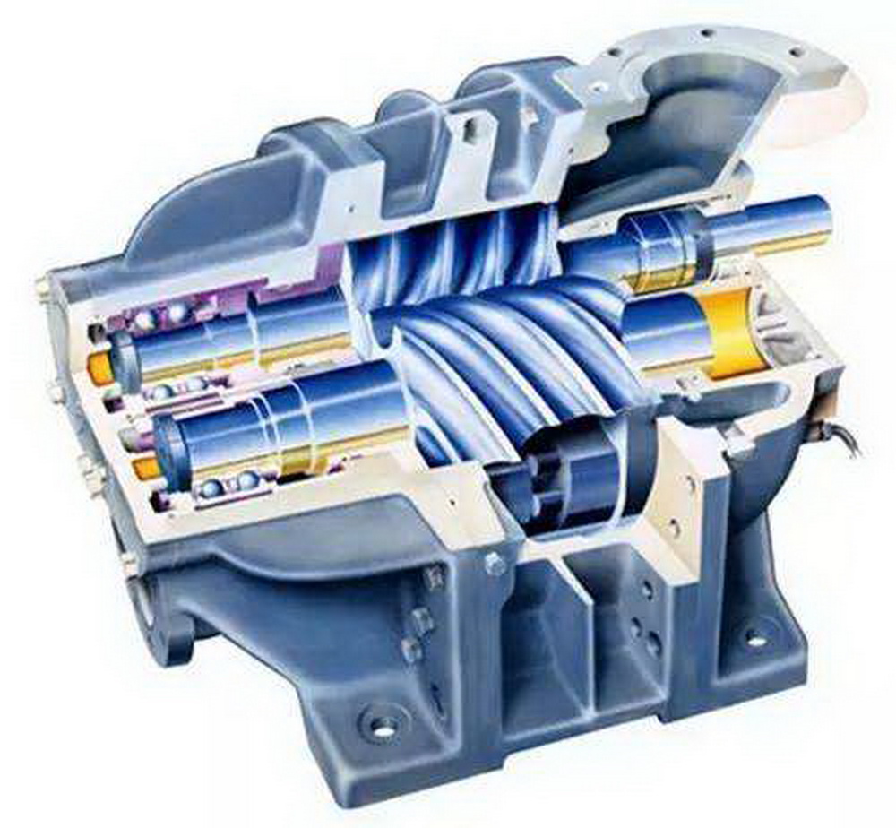 Selection of gas source in the production of melt blown cloth