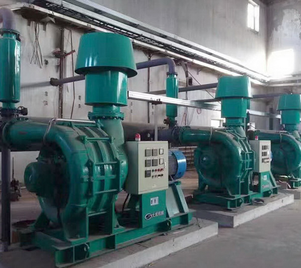 Dacheng multistage centrifugal blower makes money by saving electricity for customers