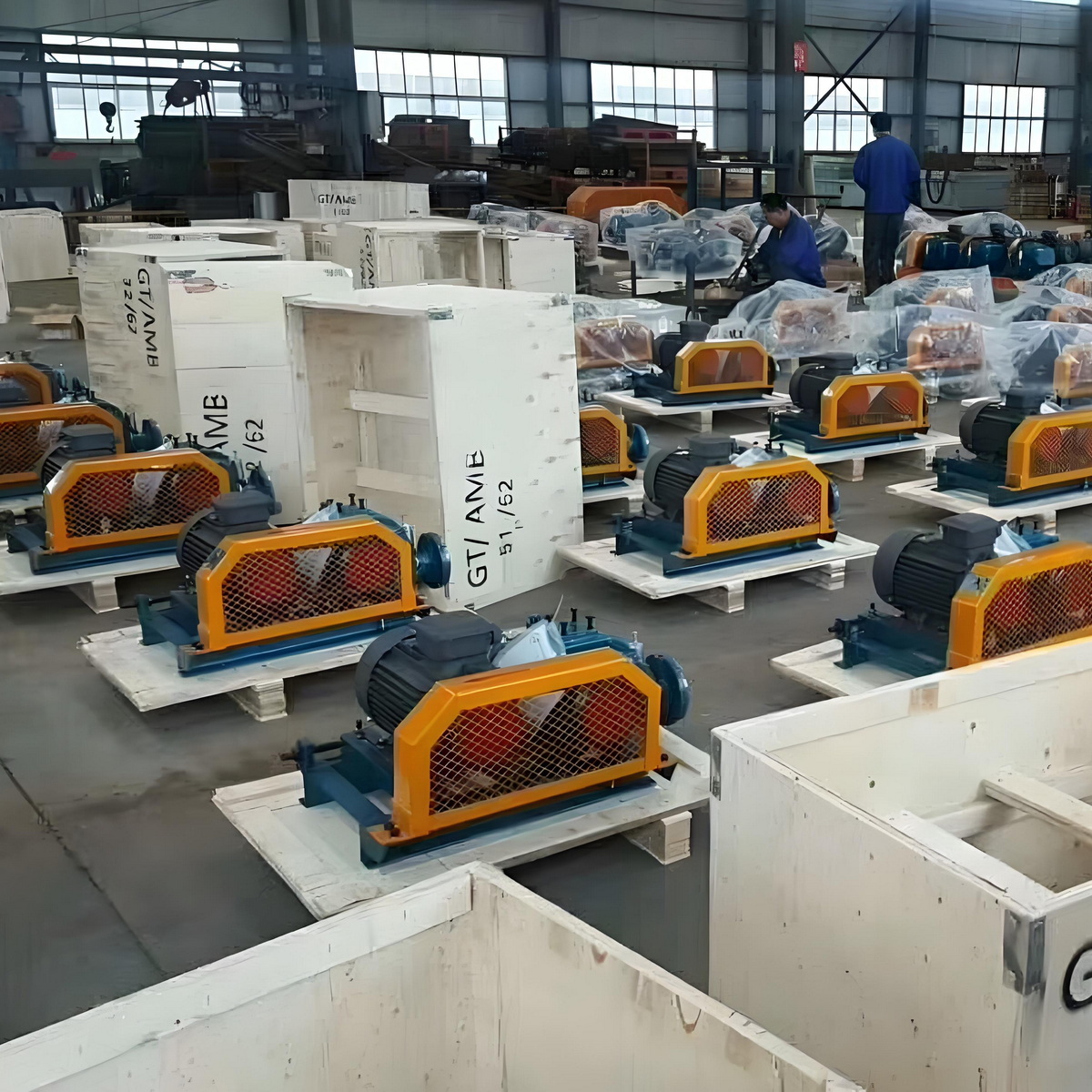 Roots Blower for Sewage Treatment Plant 415V India