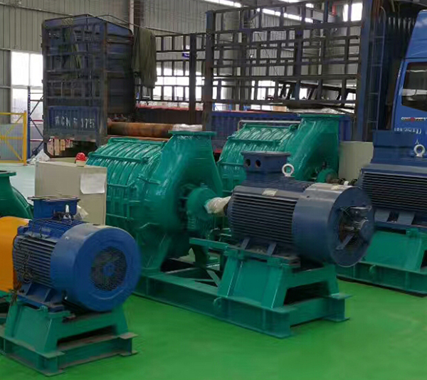 Customer using site of Multistage centrifugal blowers