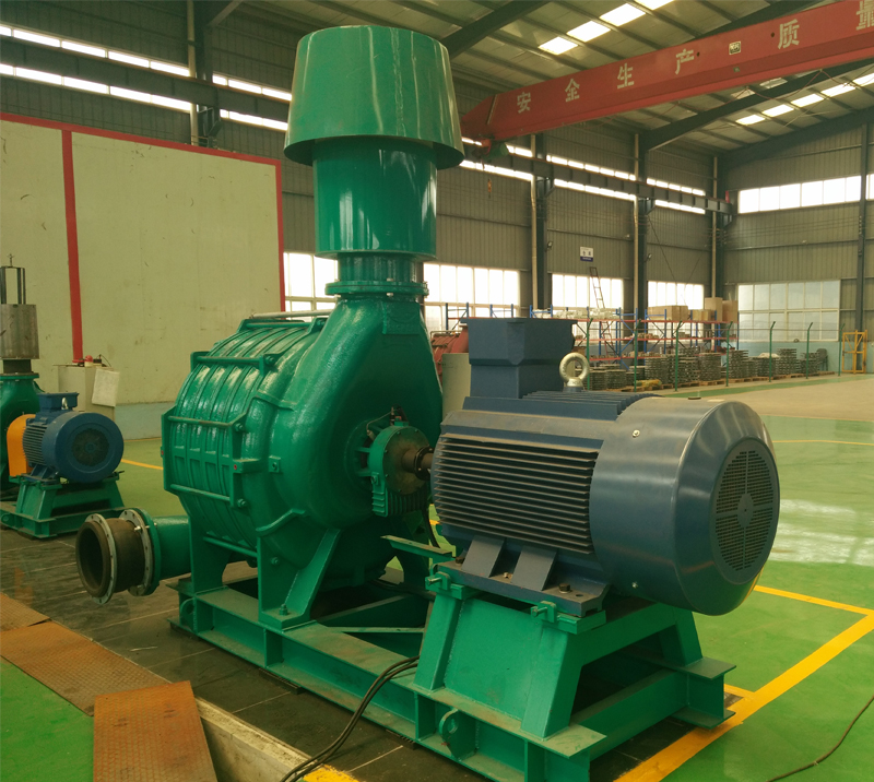C80 HIgh volume centrifugal exhaust blower for biogas plant