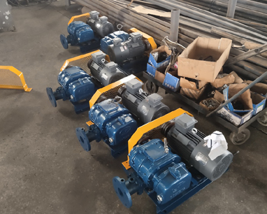 12 sets of DSR65 roots blowers delivery to Europe