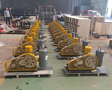 Low noise sewage treatment aeration blower-rotary vane blower